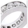 Image 1 : 2.70 carats wedding band G VVS1 diamonds ring #934184