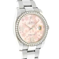Rolex Datejust Pink Watch