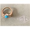 Image 2 : Van Cleef and Arpels Turquoise and Diamond Ring