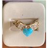 Image 5 : Van Cleef and Arpels Turquoise and Diamond Ring