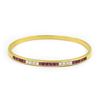 Image 1 : Gold/Diamond/Ruby Bracelet