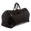 Image 2 : Louis Vuitton Black Epi Leather Keepall 60 Duffle