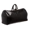 Image 3 : Louis Vuitton Black Epi Leather Keepall 60 Duffle