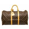 Image 1 : Louis Vuitton Monogram Toile Canvas Keepall 50 Duffel Bag