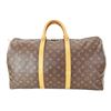 Image 3 : Louis Vuitton Monogram Toile Canvas Keepall 50 Duffel Bag