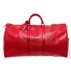 Image 1 : Louis Vuitton Rouge Epi Leather Keepall 60 cm Duffle Bag Luggage