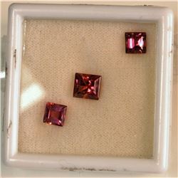 2.67ct Square Shape Pink Tourmaline
