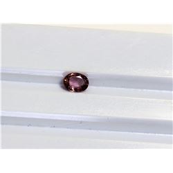 0.66ct Oval Shape pink Sapphire Dimension 6x4x2