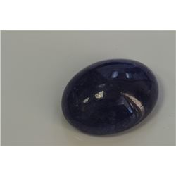 50.47ct Oval Shape Tanzanite Cabochon Dimension 24x18x10
