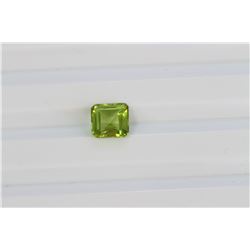 1.82ct Square Shape Burma Peridot  Dimensions 7.1x6.6x4.3
