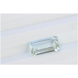 3.42ct rectangle Cut Aquamarine