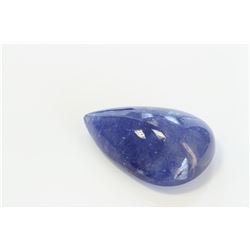 42.80ct Pear Shape Tanzanite Cabuchon Dimension 26x17x9