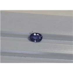 1.05ct Oval Shape Purple Sapphire Dimension 7x5.2x3