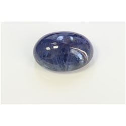 40.25ct Oval Shape Tanzanite Cabochon Dimension 21x16.6x12