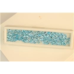 50.35ct Round Shape Blue Topaz  Dimension 4.7 to 5.2mm