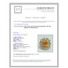 Image 3 : 5.33CT NATURAL SPESSARTITE 14K Y/G RING