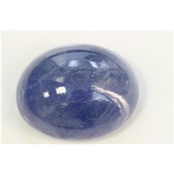 69.65ct Oval Shape Tanzanite Cabochon Dimension 25x20x11