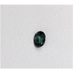 1.31ct Oval Shape Natural Green Sapphire Dimension 7x5.8x3.5