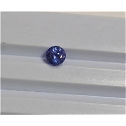 1.26ct Round Shape Pale Supphire Dimension 6mm