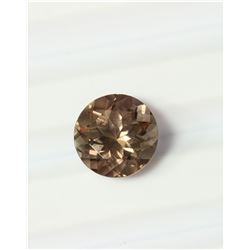 3.2ct Round shape Brown Tourmaline Dimension 9.2x6.4