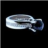 Image 2 : 7.50CT NATURAL Black Diamond 14K W/G RING