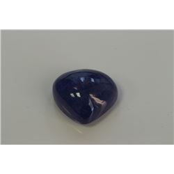 21.99ct Pear Shape Tanzanite Cabochon Dimension 16.2x17.7x9.3