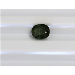 2.90ct Oval Shape Natural Green Sapphire Dimension 8.1x6.7x5.8