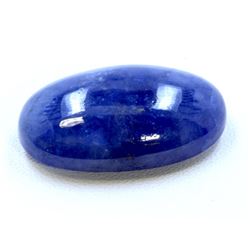 29.84ct Oval Shape Tanzanite Cabuchon