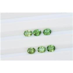 2.11ct Oval Shaped Tsavorite  Dimension 5.1x4x2