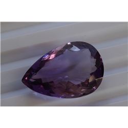38.14ct  Pear Shape Amethyst
