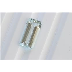 3.96ct rectangle Cut Aquamarine