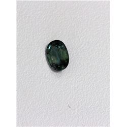 1.38ct Oval Shape Natural Green Sapphire Dimension 8.1x6x3