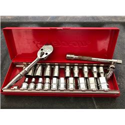 SNAP-ON SOCKET SET - IMPERIAL & METRIC - 1/4" DRIVE