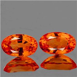 Natural Intense Orange Sapphire [Flawless-VVS]