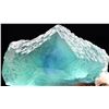 Image 4 : Natural Bluish Green FLUORITE Mineral Specimen