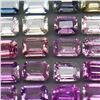 Image 2 : Natural Fancy Color Sapphire 4x3 MM (20 Pcs) -Untreated