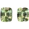 Image 1 : Natural Light Green Tea Amethyst Pair 26.75 Ct - FL