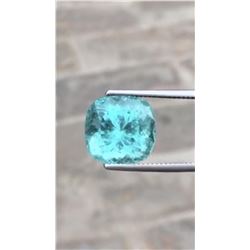 Natural Bluish Green Paraiba Tourmaline 12.53 Cts - GIA