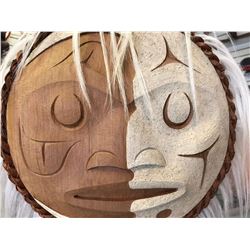 West Coast Native Winter Moon Mask