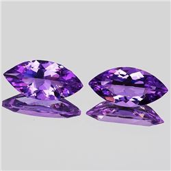 NATURAL PINKISH PURPLE AMETHYST 12x6 MM - FL