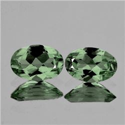 Natural Green Tourmaline Pair [VVS]