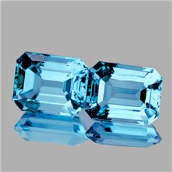 Natutal AAA Sky Blue Topaz 8x6 MM - FL