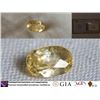 Image 1 : Vivid Yellow Sapphire, unheated, fine cut, GIA 2.03 ct