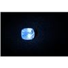 Image 6 : Smokey Sky-Blue Sapphire, Ceylon, hand cut 1.73 ct