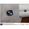 Image 1 : greenish-Blue Sapphire, checkerboard | GIA 2.10 ct