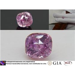 Vivid "padparadscha-like" premium Sapphire 2.11 ct