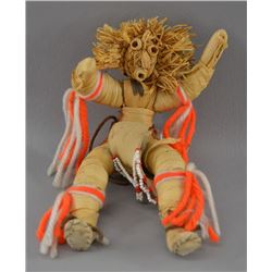 IROQUOIS INDIAN CORN HUSK FIGURE