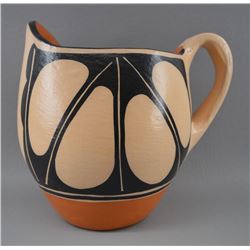 SANTO DOMINGO INDIAN POTTERY PITCHER