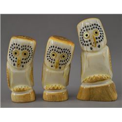 ZUNI INDIAN ANTLER FETISHES