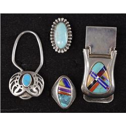 NAVAJO INDIAN JEWELRY ITEMS